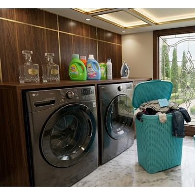 Laundry Hamper Max 55 Lt Blk