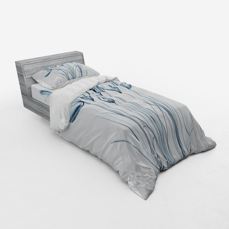 Eclectic Polyester Duvet Cover, Twin XL Duvet Cover + 2 Additional Pieces