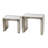 Glass Top Nesting Tables