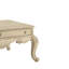 Table basse à 2 tiroirs avec pieds cabriole