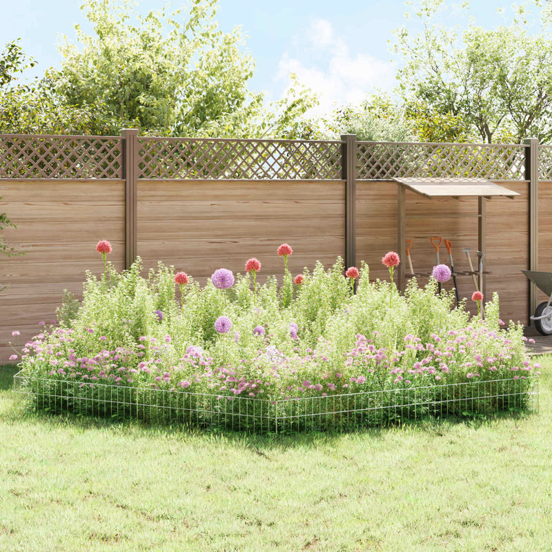 Galvanised Steel Fencing Kits, 30cm H x 100cm W