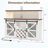 55" Farmhouse Buffet Cabinet With Storage-102188045