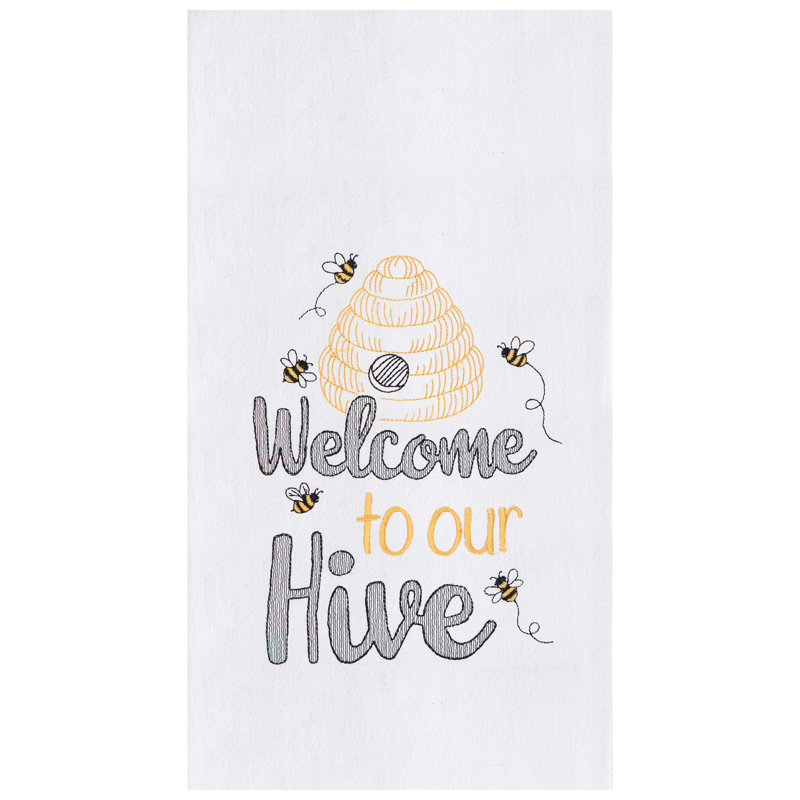 Serviette de cuisine 18 po x 27 po Welcome To the Hive