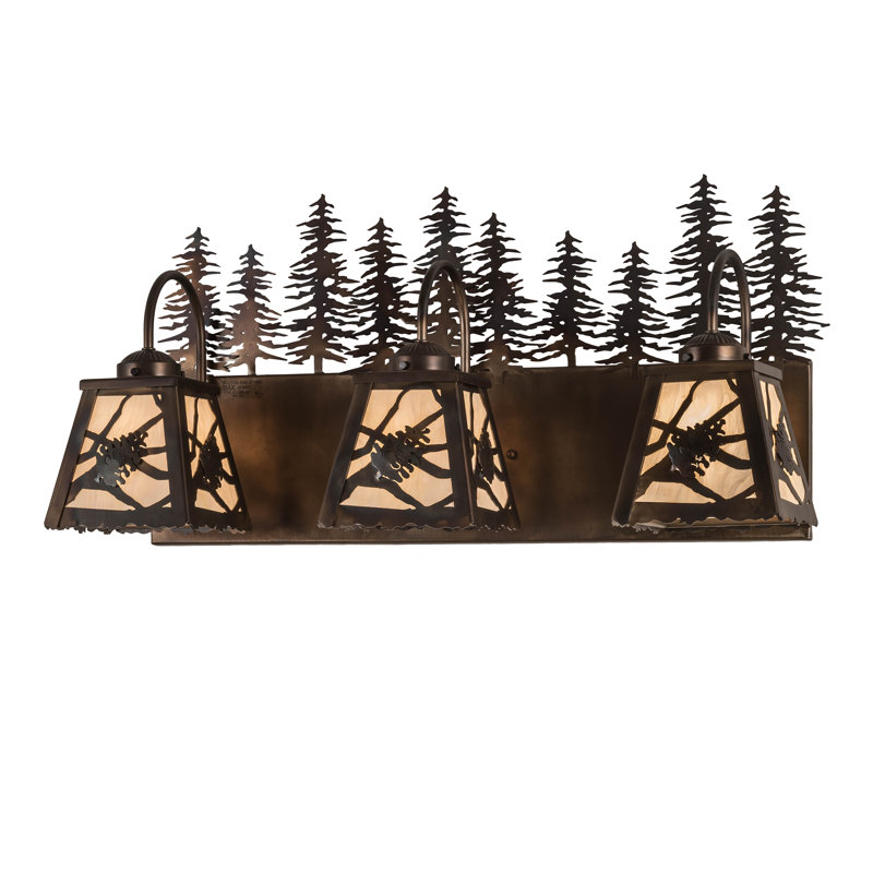Rustic Lodge 3 - Light Vanity Light