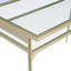 Irondale Glass Writing Desk