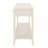 60-Inch Painted Console Table With 3 Drawers And Storage Shelf, Ideal For Entryway, Hallway, And Living Room-759107051
