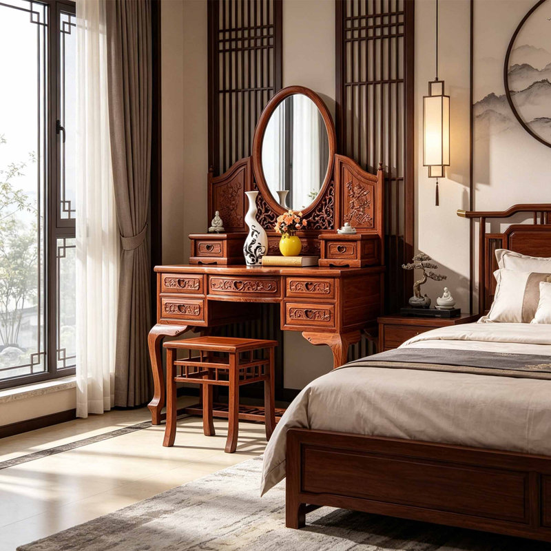 Coiffeuse de grande capacité de style chinois