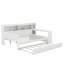 Lit de jour double avec tablettes, lit gigogne et bureau-425558922