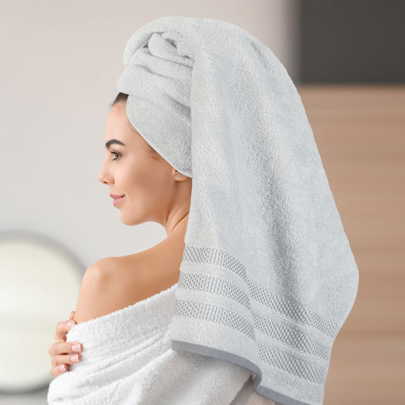 Ivison Midweight Jacquard Hand Towel, Dark Find