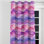 Rideaux de fenêtre à motif abstrait pour filles - Rideau à œillets Motion Teen Waves - 1 panneau