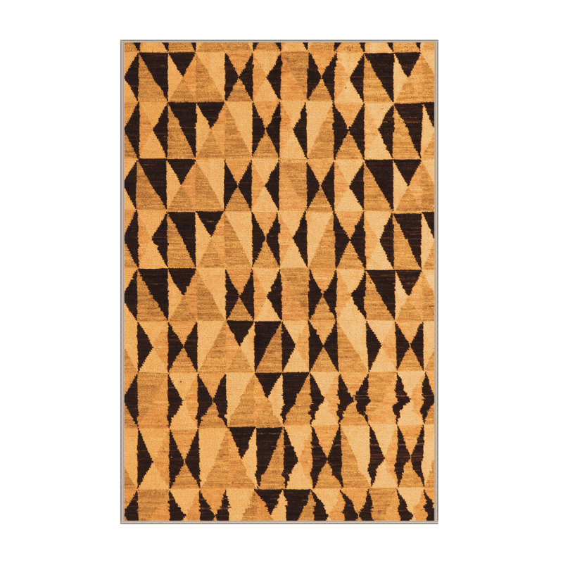 Tapis orange abstraits 5255, Rectangle 2 pi x 3 pi