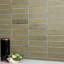 Carrelage mural en porcelaine émaillée Daltile Iridescent 2 "x 9" (36 pièces par carton) (5,72 pieds carrés par carton)-111770956