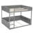 Wooden Bunk Bed - Built-In Shelves, Storage Box, LED Light & USB Charging-458229361
