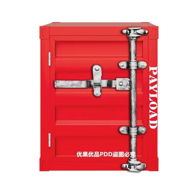 Industrial Wind Container Cabinet, Storage Cabinet, Iron Bedside Cabinet, Small Storage Cabinet