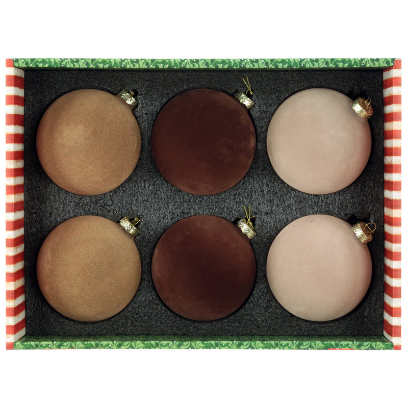 Velvet Classic Ornament, 4 Inches