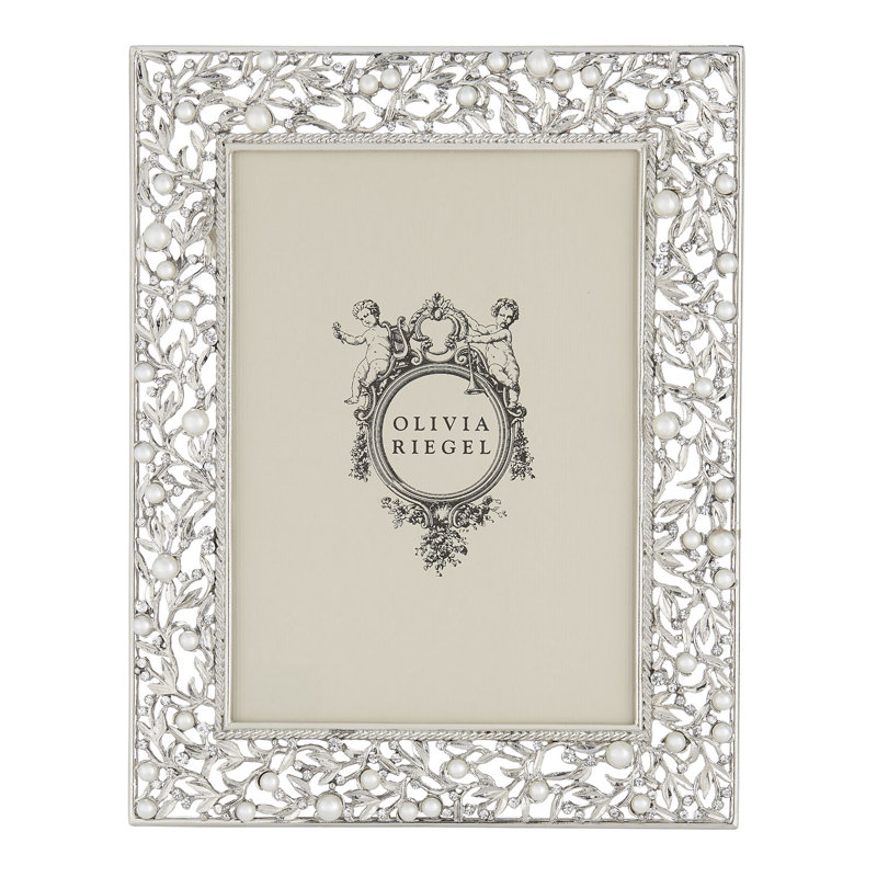 Eleanor Metal Picture Frame, 5" x 7", Silver