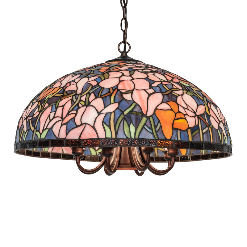 Tiffany Magnolia 9 - Light Pendant