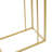 Glass Top C Table End Table