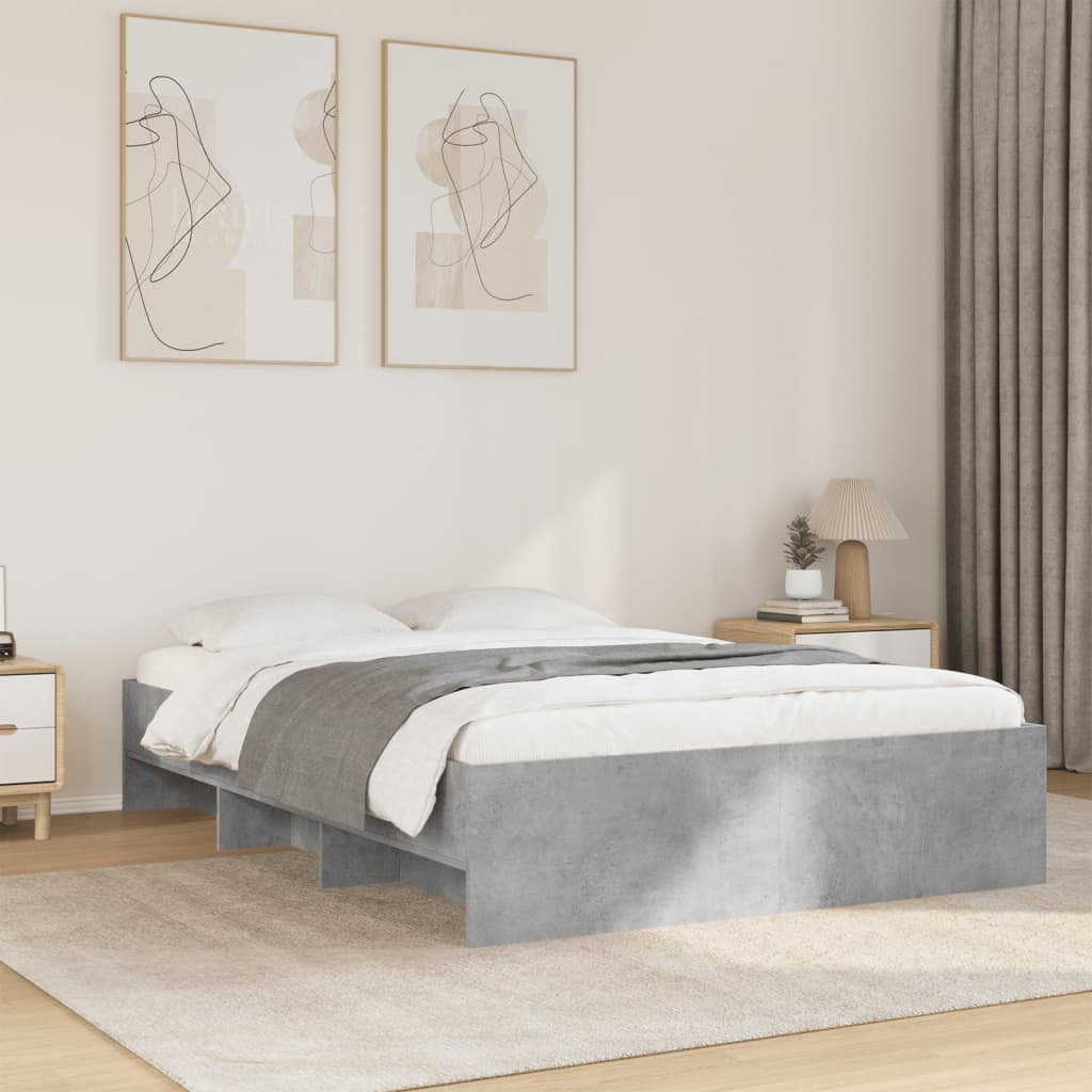Vidaxl Bed Frame Without Mattress Engineered Wood