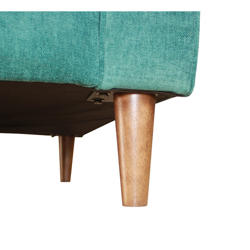 Fauteuil d'appoint, Tissu vert