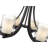 Arie 5-Light Glass Dimmable Chandelier-1478370707