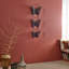 3D Metal Butterflies Wall Decor Set - 3 Piece-984291995