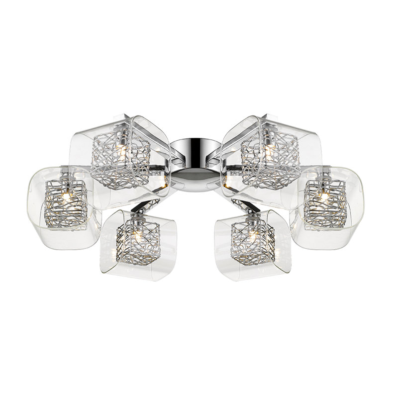 Kidsgrove Flush Mount, Chrome