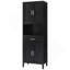 Grande armoire de salle de bain autoportante polyvalente au design élégant-774539580