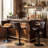 Denan Swivel Adjustable Height Bar Stool-676660232