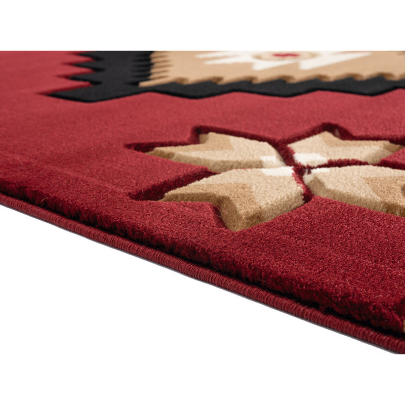 Barraza Geometric Indoor Rug, Rectangle 2'7" x 4'2"