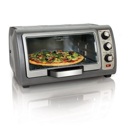  Four grille-pain avec porte roulante Hamilton Beach® Easy-Reach ™