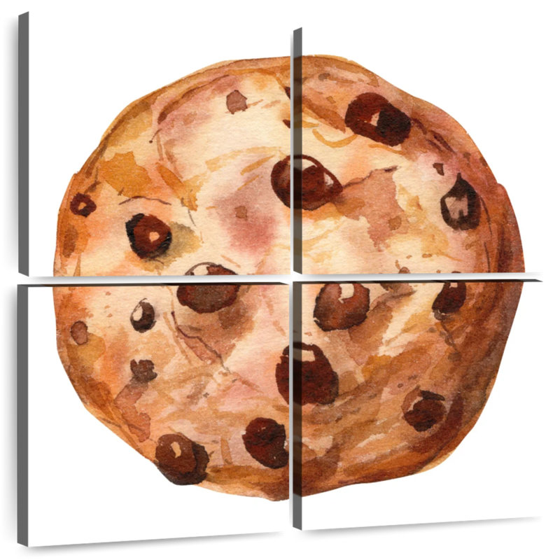Biscuit aquarelle Yarlin, H 26 po x l 26 po