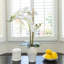 Arrangement floral orchidée Real-Touch dans un vase-1339746017