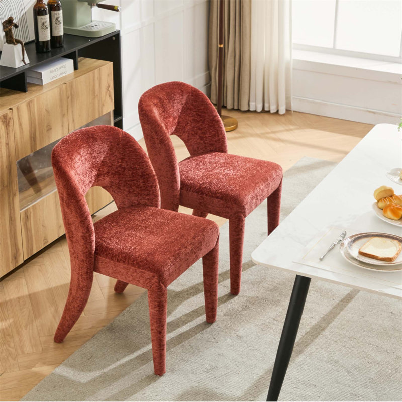 Chaises de salle à manger, Rose