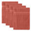 Ensemble de serviettes 4 pièces Willow - 100% coton peigné, qualité supérieure 630 g / m², corail, ultra doux et très absorbant (4 serviettes de bain)-1833370058-1833370078