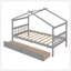Lit en bois avec tiroirs-764627987