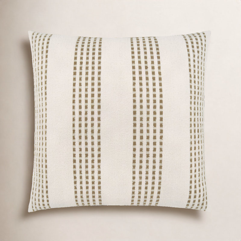 Gambora Throw Pillow, 36"H x 36"W, Jute