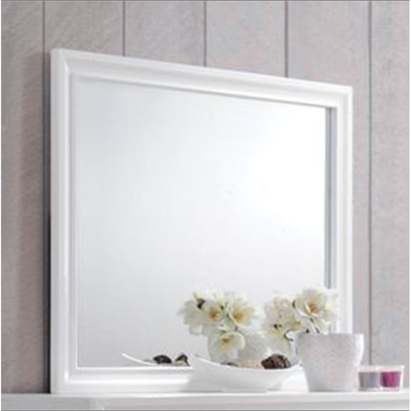Miroir Naima, Blanc