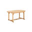 Oval Double Extendable Teak Dining Table