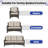 Outdoor Deep Seat Cushion Set - Crafted with Comfortable, Weather-Resistant and Fade-Resistant Olefin Fabric, Available in 6 Colors-1639644687