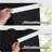 NICETOWN Door Curtains for Kitchen, Short Blackout Curtains , Self Adhesive Portable Window Cover for Front French Door, Adjustable Shade for Glass, 1 PC-2139572518-2139572507