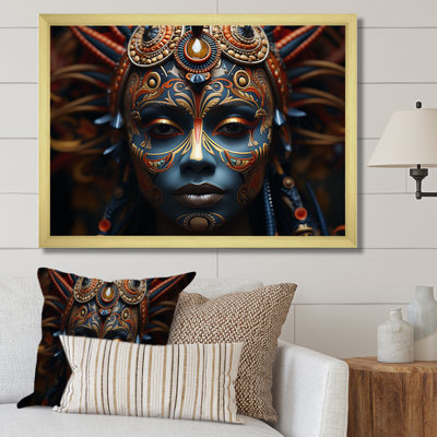 «Woman African Spirit Portrait I», reproduction sur toile