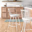 Tabouret de comptoir pivotant de 24 po Johanna-2079631078