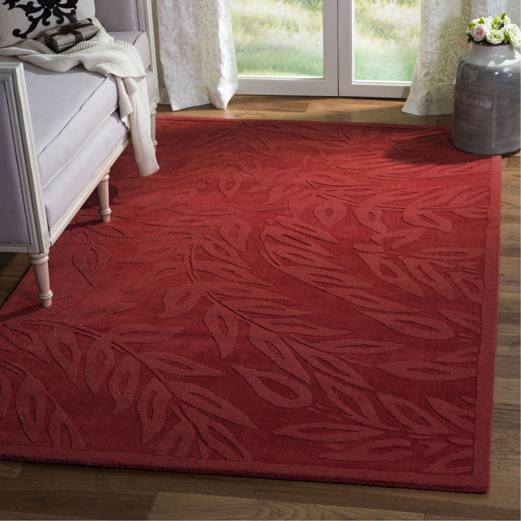Tapis floral en laine touffeté à la main Martha Stewart