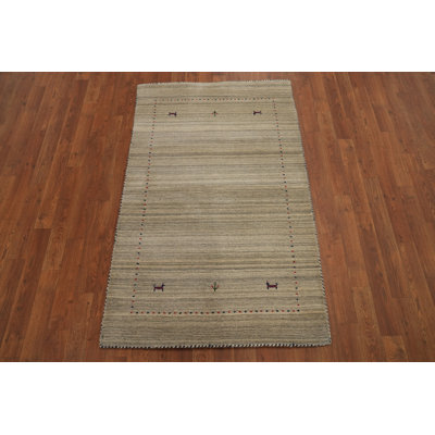 Tapis oriental tribal fait à la main 3 x 5