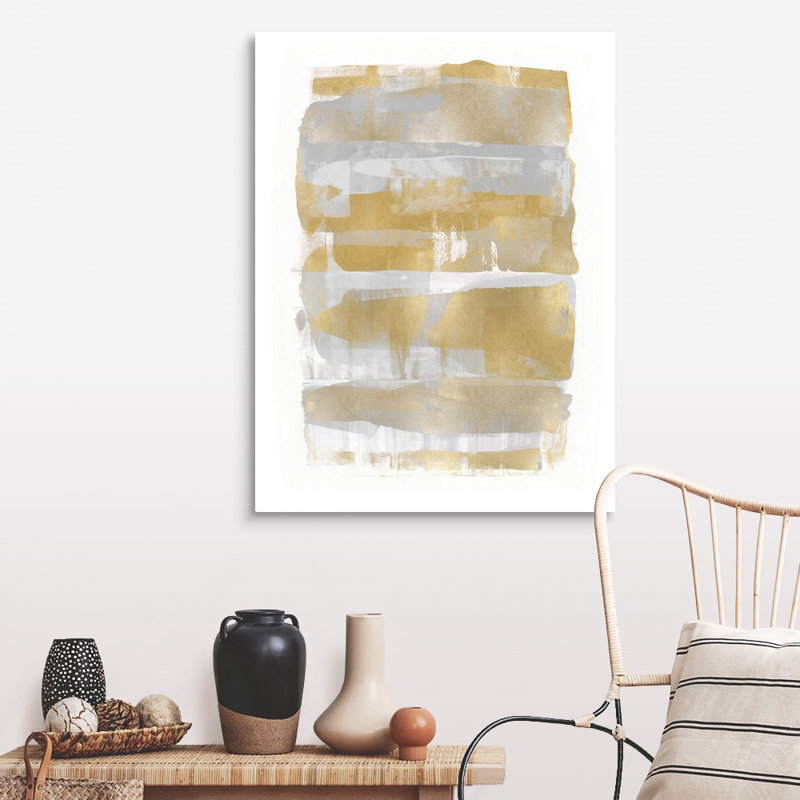 Reproduction d’art sur toile, "abstract expression Light" par David Moore, Toile tendue, H 40 po x l 30 po x P 1,25 po