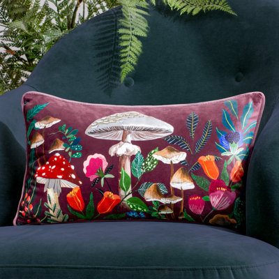 Floral Rectangular Cushion