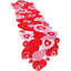 Chemin de table brodé pour la Saint-Valentin Love Heart