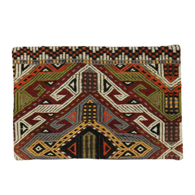 Taie d'oreiller rétro Kilim