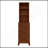 End Table With 3 Drawers, Corner Table With 2 Open Shelves, Tall Side Table For Bedroom And Corner-300960752